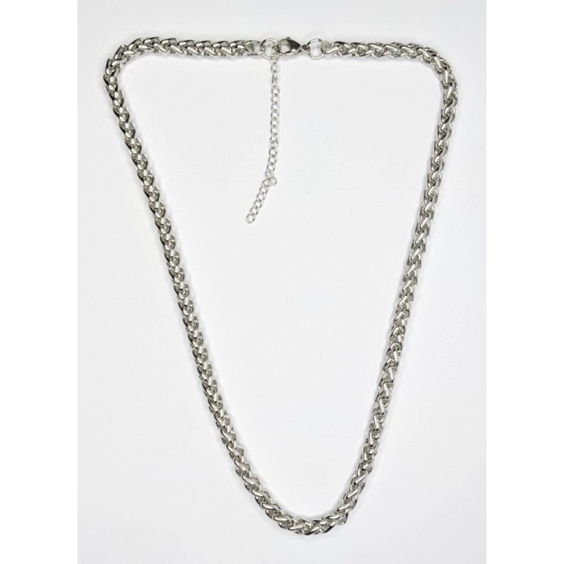 Kostibas 1013-940A4, Ατσάλι, Αλυσίδα, Ασημί 