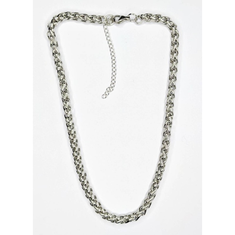 Kostibas 1013-940A3, Ατσάλι, Αλυσίδα, Ασημί 