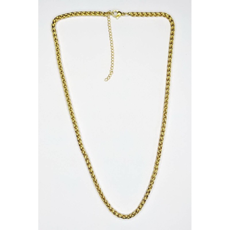 Kostibas 1013-939X4, Ατσάλι, Αλυσίδα, Χρυσό 