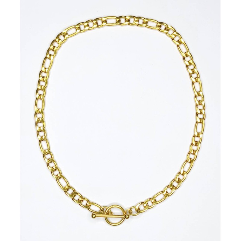 Kostibas 1013-916X3, Ατσάλι, Αλυσίδα, Χρυσό 