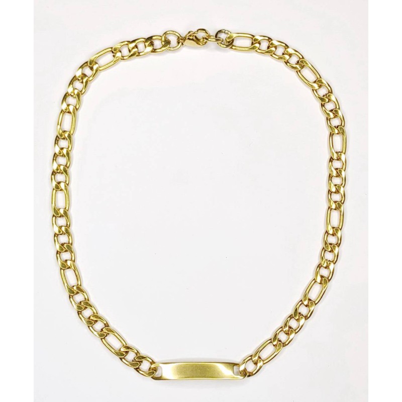 Kostibas 1013-916X1, ΤΕ, Ατσάλι, Αλυσίδα, Χρυσό 