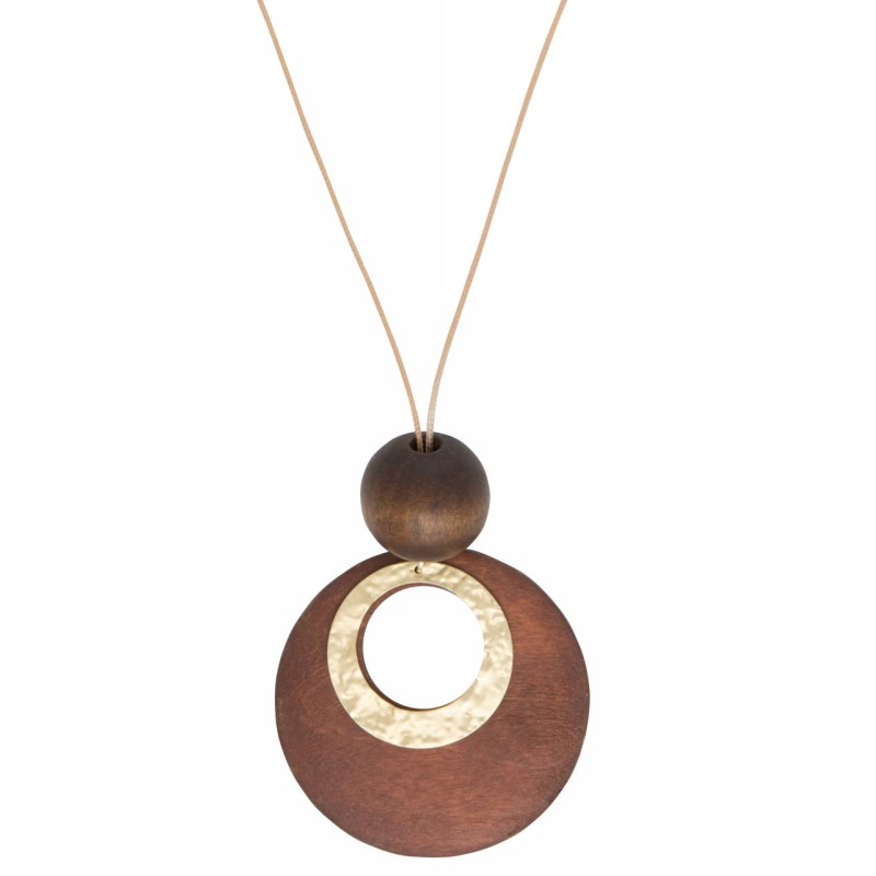 Kostibas 1018-831XK, Ξύλο, Μεταλλικό, Καφέ