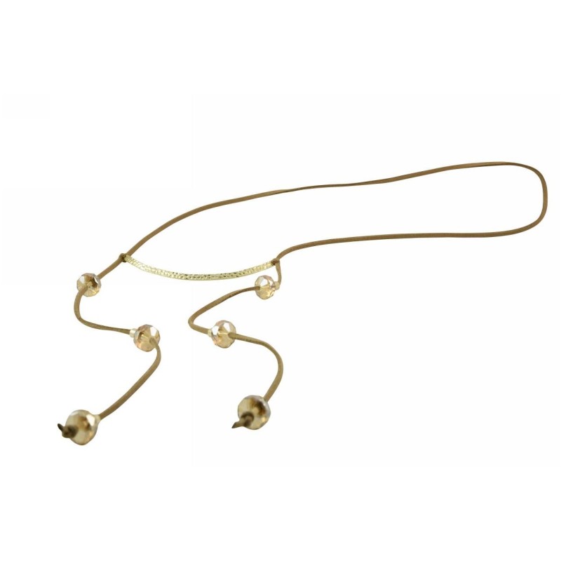 Kostibas 1028-805XE, Κρύσταλλο, Γυαλί, Χρυσό 