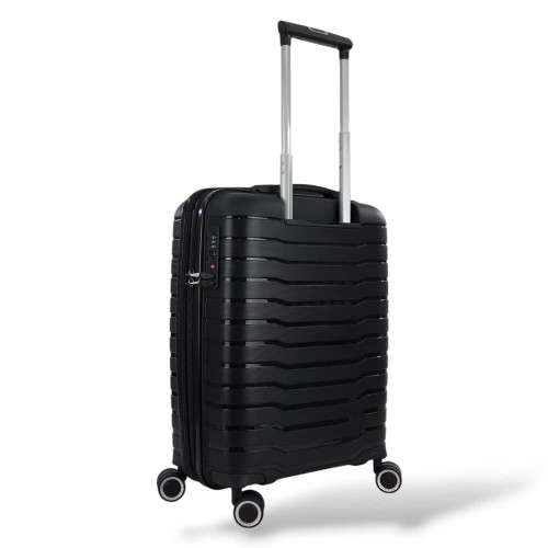 Rain RB80134C, Σκληρή/Πολυπροπυλένιο, Μικρή/Καμπίνας/Επεκτεινόμενη, Μαύρο