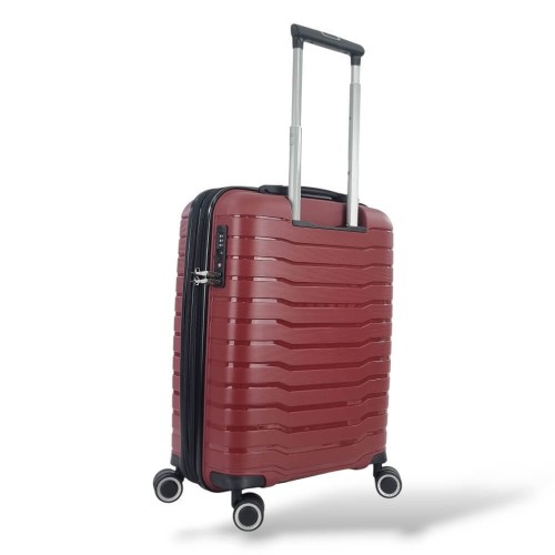 Rain RB80134C, Σκληρή/Πολυπροπυλένιο, Μικρή/Καμπίνας/Επεκτεινόμενη, Κόκκινο