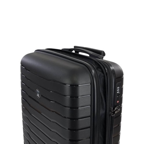 Rain RB80134C, Σκληρή/Πολυπροπυλένιο, Μικρή/Καμπίνας/Επεκτεινόμενη, Μαύρο