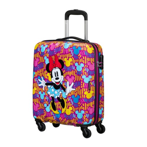 American Tourister 106497-9985 Disney Minnie Euphoria, Σκληρή, Μικρή/Καμπίνας 55cm, ATAN, Ροζ