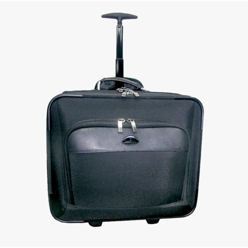 Bartuggi 008-158, Βαλίτσα Πιλότου, Ύφασμα, Μαύρο