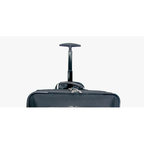 Bartuggi 008-158, Βαλίτσα Πιλότου, Ύφασμα, Μαύρο