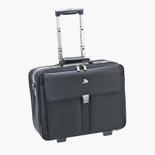 Bartuggi 008-301-1, Βαλίτσα Πιλότου, Ύφασμα, Μαύρο