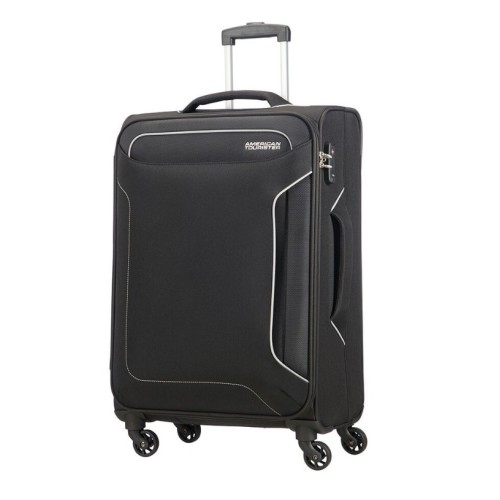 American Tourister 106795-1041 Holiday Heat, Βαλίτσα Μεσαία, Ύφασμα, ΑΤΑΝ, Μαύρο
