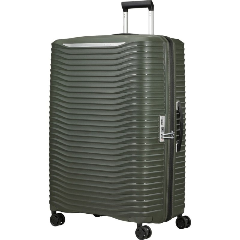 Samsonite 143111-9199 Upscape, Βαλίτσα Πολύ Μεγάλη, Πολυπροπυλένιο, ΑΤΑΝ, Χακί
