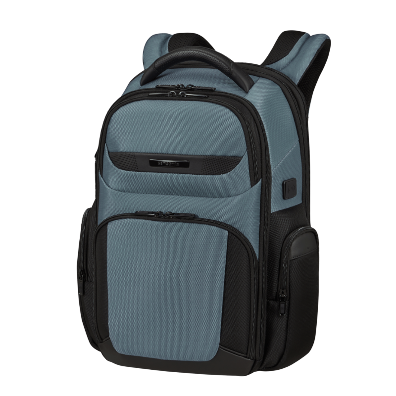 Samsonite 147137-1310 PRO DLX 6, Σακίδιο Πλάτης, Ύφασμα, ΑΤΑΝ, Γαλάζιο