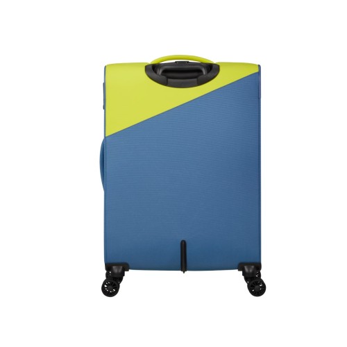 American Tourister 150911-A378 Daring Dash, Βαλίτσα Μεσαία ,Ύφασμα, ATAN, Μαύρο/Κίτρινο