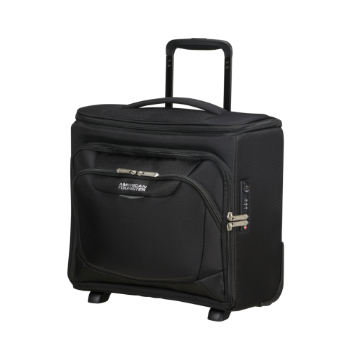 American Tourister 152552-1041 SummerRide Upright, Βαλίτσα Μικρή/Καμπίνας, Ύφασμα, ΑΤΑΝ, Μαύρο