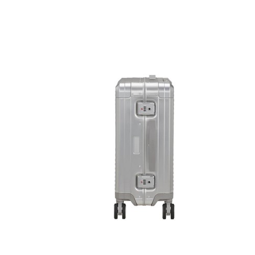 American Tourister 155707-1776 Soundbox Alu, Βαλίτσα Μικρή/Καμπίνας, Αλουμίνιο, Ασημί