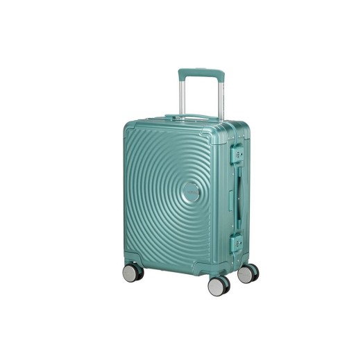 American Tourister 155707-A644 Soundbox Alu, Βαλίτσα Μικρή/Καμπίνας, Αλουμίνιο, Τιρκουάζ