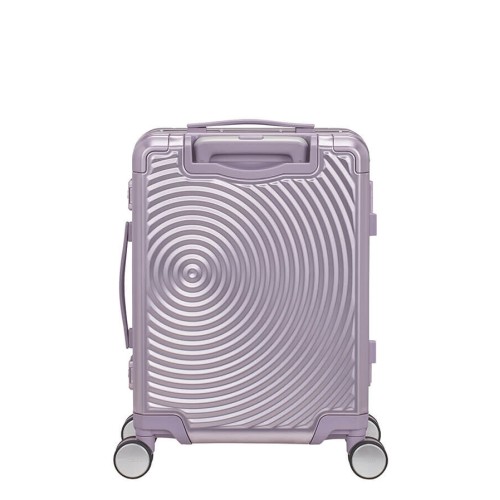 American Tourister 155707-A646 Soundbox Alu, Βαλίτσα Μικρή/Καμπίνας, Αλουμίνιο, Λιλά