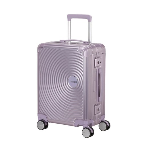 American Tourister 155707-A646 Soundbox Alu, Βαλίτσα Μικρή/Καμπίνας, Αλουμίνιο, Λιλά