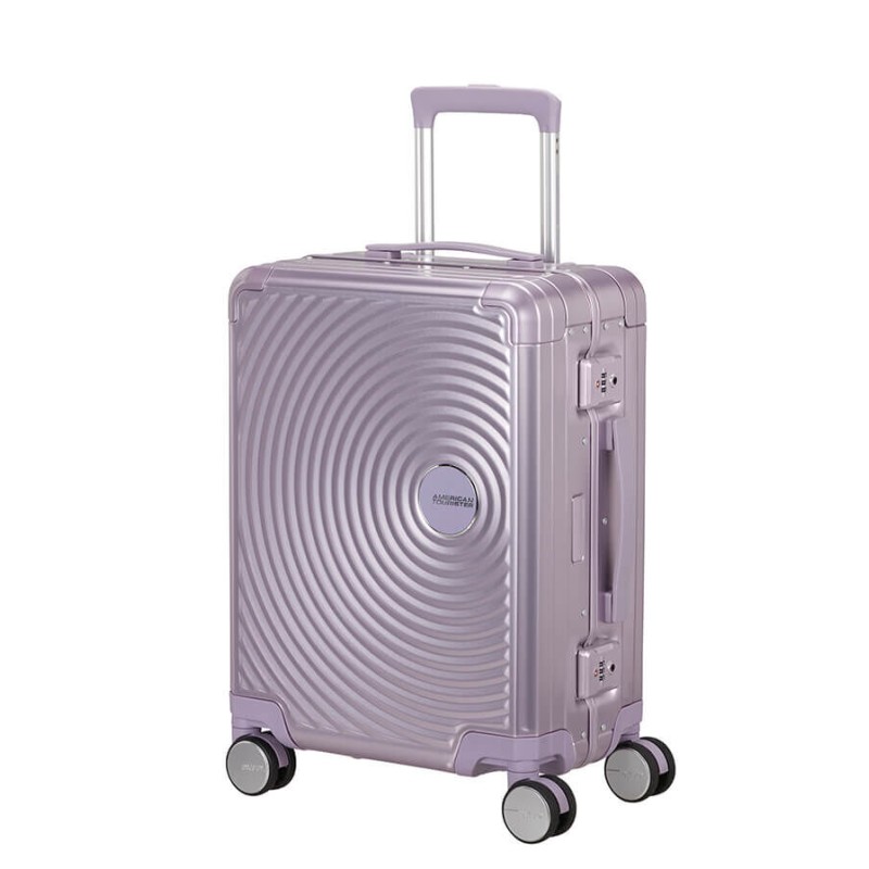 American Tourister 155707-A646 Soundbox Alu, Βαλίτσα Μικρή/Καμπίνας, Αλουμίνιο, Λιλά