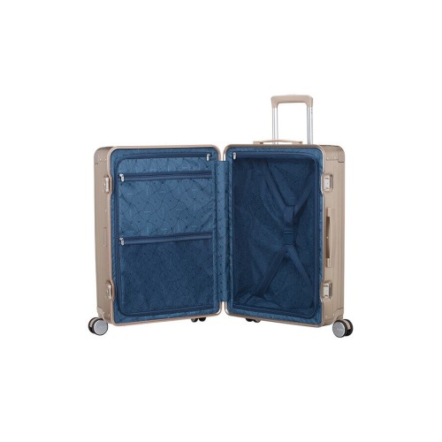 American Tourister 155710-1133 Soundbox Alu, Βαλίτσα Μεσαία, Αλουμίνιο, Μπρονζέ