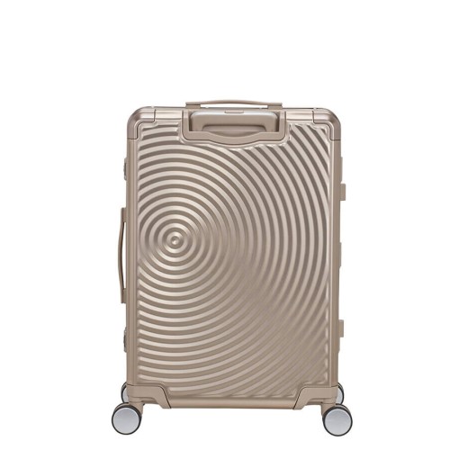 American Tourister 155710-1133 Soundbox Alu, Βαλίτσα Μεσαία, Αλουμίνιο, Μπρονζέ