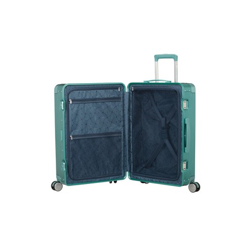 American Tourister 155710-A644 Soundbox Alu, Βαλίτσα Μεσαία, Αλουμίνιο, Τιρκουάζ