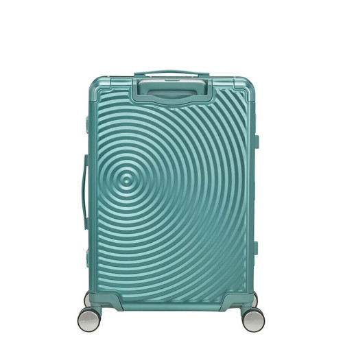 American Tourister 155710-A644 Soundbox Alu, Βαλίτσα Μεσαία, Αλουμίνιο, Τιρκουάζ