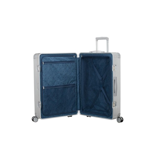 American Tourister 155711-1776 Soundbox Alu, Βαλίτσα Μεγάλη, Αλουμίνιο, Ασημί