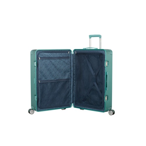 American Tourister 155711-A644 Soundbox Alu, Βαλίτσα Μεγάλη, Αλουμίνιο, Τιρκουάζ