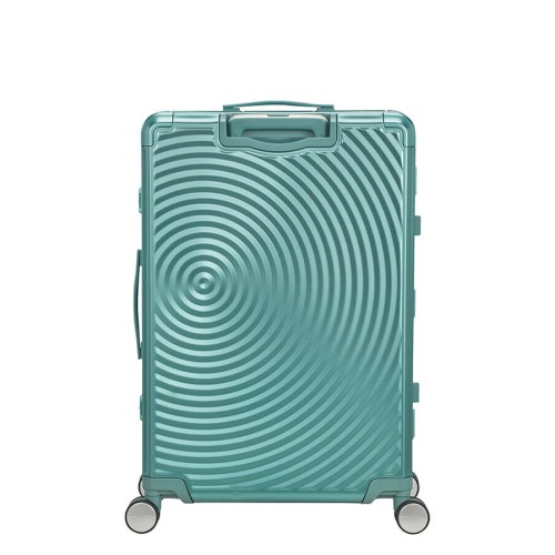 American Tourister 155711-A644 Soundbox Alu, Βαλίτσα Μεγάλη, Αλουμίνιο, Τιρκουάζ