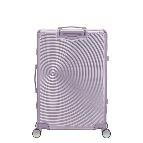 American Tourister 155711-A646 Soundbox Alu, Βαλίτσα Μεγάλη, Αλουμίνιο, Λιλά