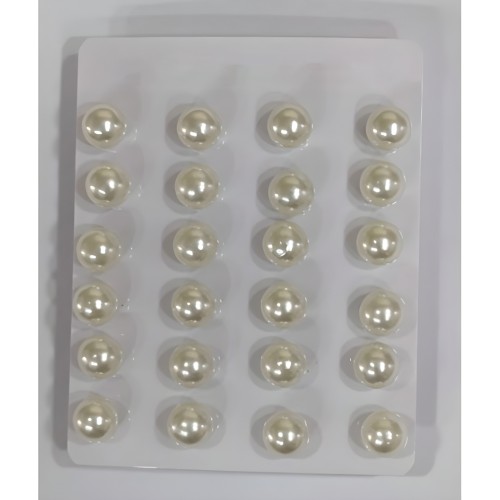 Kostibas 3013-965E8, Σκουλαρίκια, Ατσάλι, Με μοτίφ, Μπεζ