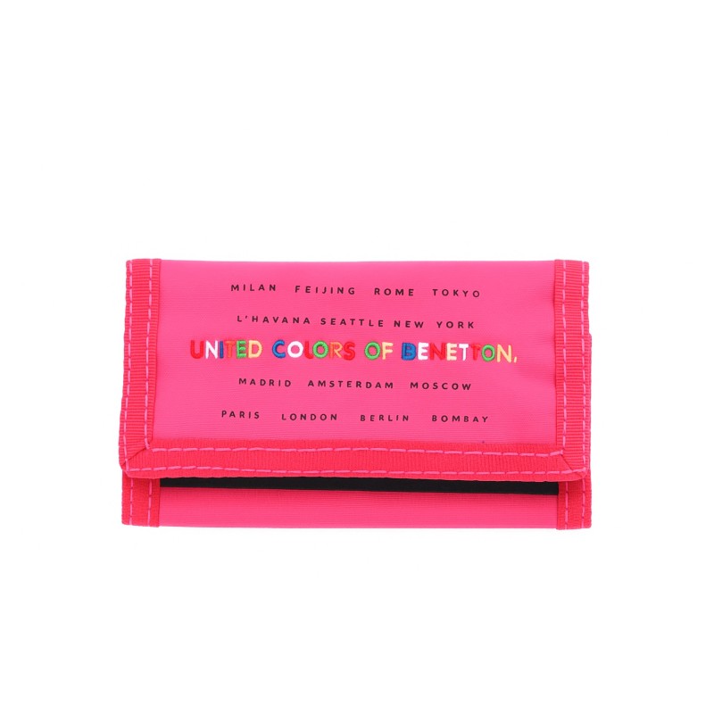 Benetton 333-91363, Πορτοφόλι-Κλειδοθήκη, Φούξια