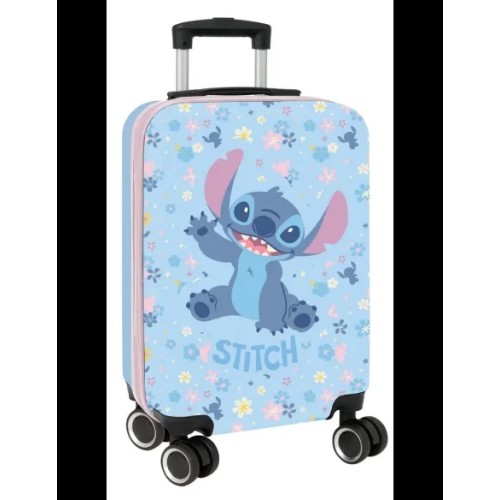 Safta 612588851 Disney Stitch Happy, Μικρή/Καμπίνας, Σκληρή, Γαλάζιο