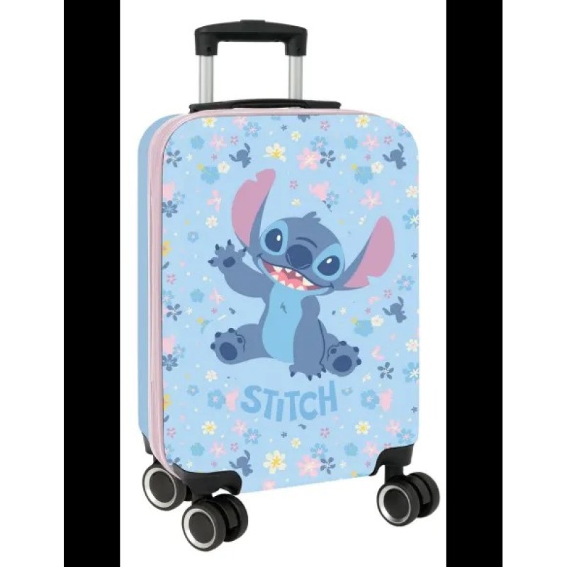 Safta 612588851 Disney Stitch Happy, Μικρή/Καμπίνας, Σκληρή, Γαλάζιο