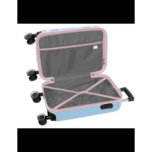 Safta 612588851 Disney Stitch Happy, Μικρή/Καμπίνας, Σκληρή, Γαλάζιο