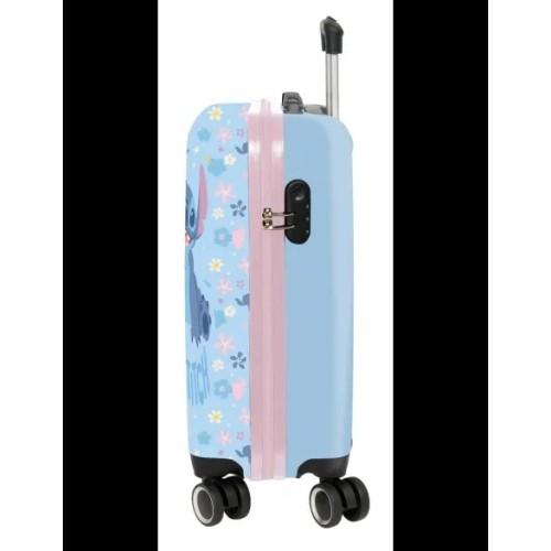 Safta 612588851 Disney Stitch Happy, Μικρή/Καμπίνας, Σκληρή, Γαλάζιο