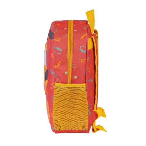 Safta 622461890 Pluto, Σχολική Τσάντα Νηπιαγωγείου, Πολυεστέρας, Κόκκινο