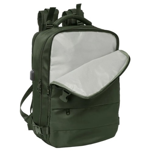 Safta 622513834, Σακίδιο Πλάτης, Laptop, Πολυεστέρας, Πράσινο