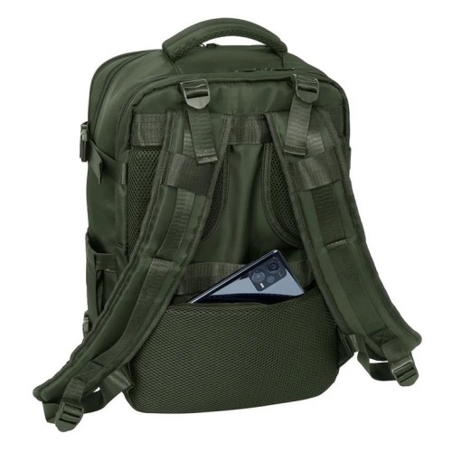 Safta 622513834, Σακίδιο Πλάτης, Laptop, Πολυεστέρας, Πράσινο