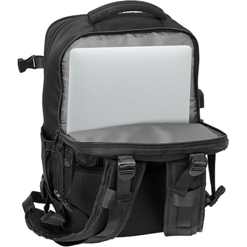 Safta 622515834 , Σακίδιο Πλάτης, Laptop, Πολυεστέρας, Μαύρο