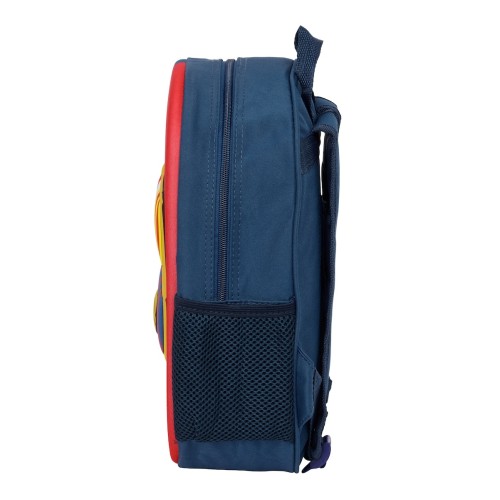 Safta 622584890 F.C. Barcelona, Σχολική Τσάντα Νηπιαγωγείου, Πολυεστέρας, Μπλε