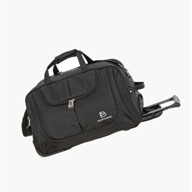 Bartuggi 718-003-55, Σάκος Ταξιδιού, Ύφασμα, Μαύρο