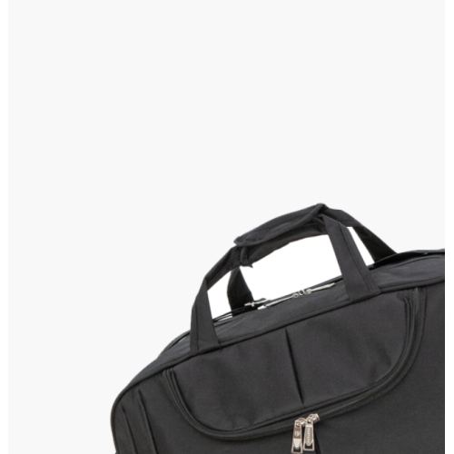 Bartuggi 718-003-55, Σάκος Ταξιδιού, Ύφασμα, Μαύρο