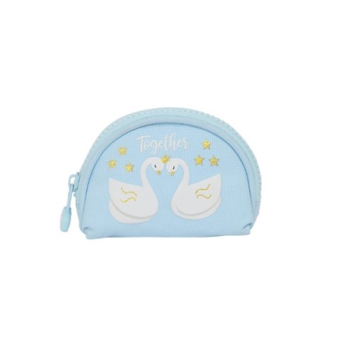 Safta 812313725 Glow Lab Together, Παιδικό Πορτοφολάκι, Ύφασμα, Γαλάζιο