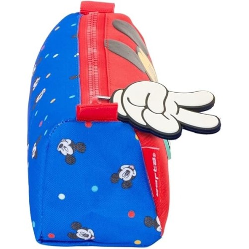 Safta 812514742 Mickey Mouse, Κασετίνα, Ύφασμα, Μπλε