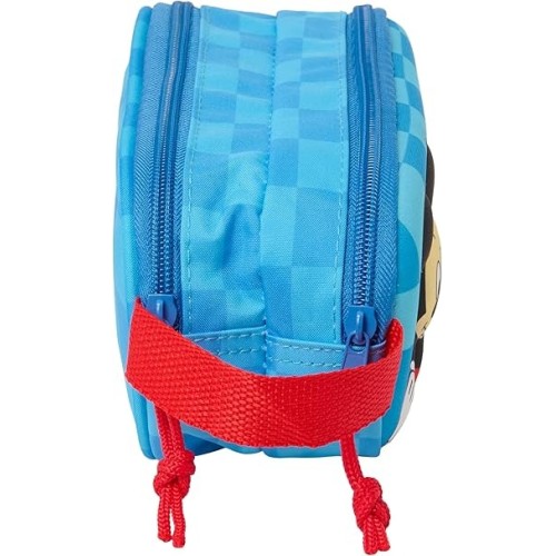 Safta 822550512 Mickey Mouse, Κασετίνα, Ύφασμα, Γαλάζιο