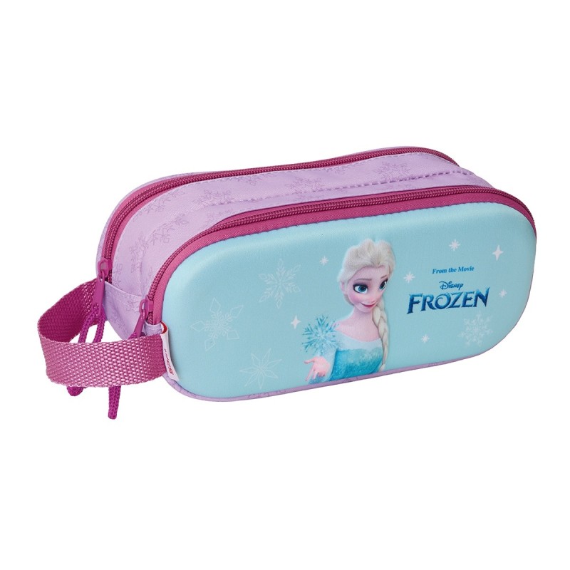 Safta 822552512 Frozen, Κασετίνα, Ύφασμα, Ροζ