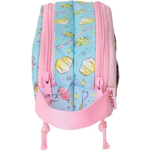 Safta 822564512 Disney Princess, Κασετίνα, Ύφασμα, Γαλάζιο